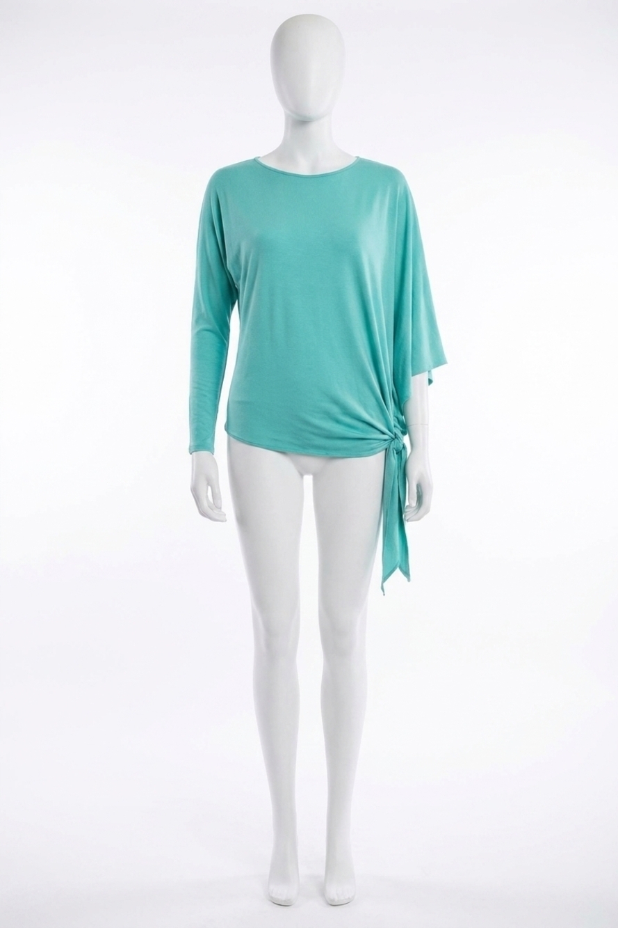 NEW ANGEL asymmetrical tunic top in mint